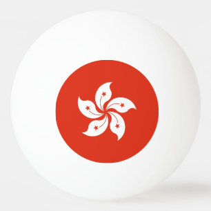 Hongkong-Flagge Tischtennisball