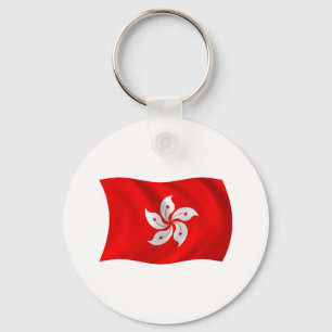 Hongkong-Flaggen-Schlüsselanhänger Schlüsselanhänger