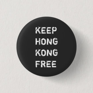 Hongkong-frei Behalten Button