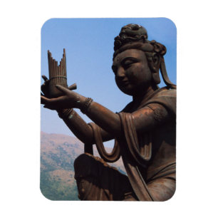 Hongkong, Insel Lantau, Po Lin Kloster Magnet
