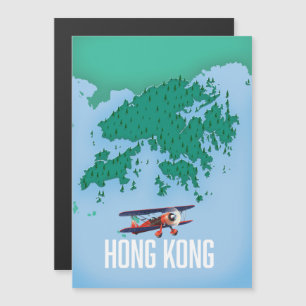 Hongkong-Karte Magnetkarte