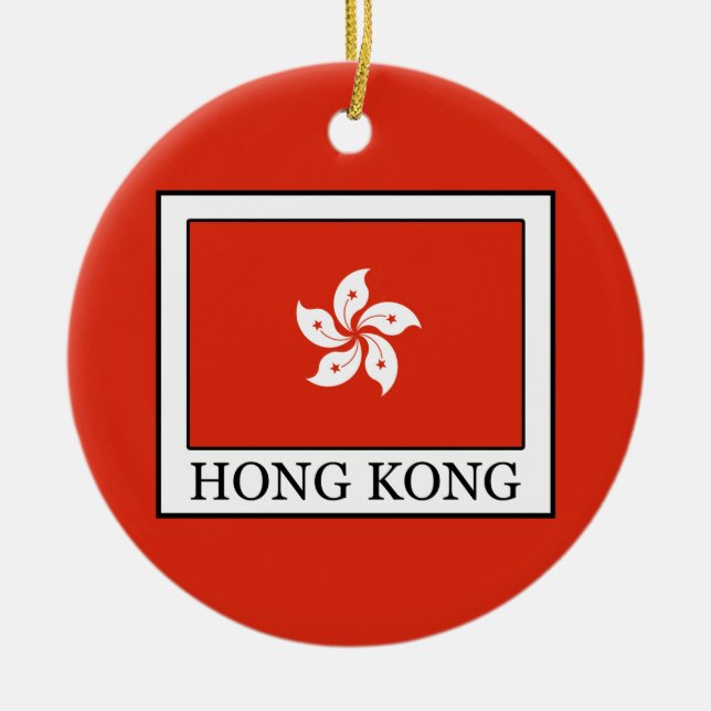 Hongkong Keramik Ornament (Vorne)