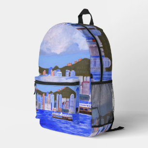 Hongkong-Rucksack  Bedruckter Rucksack