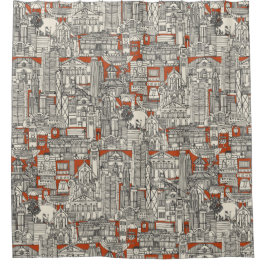 Hongkong Toile de joule Duschvorhang