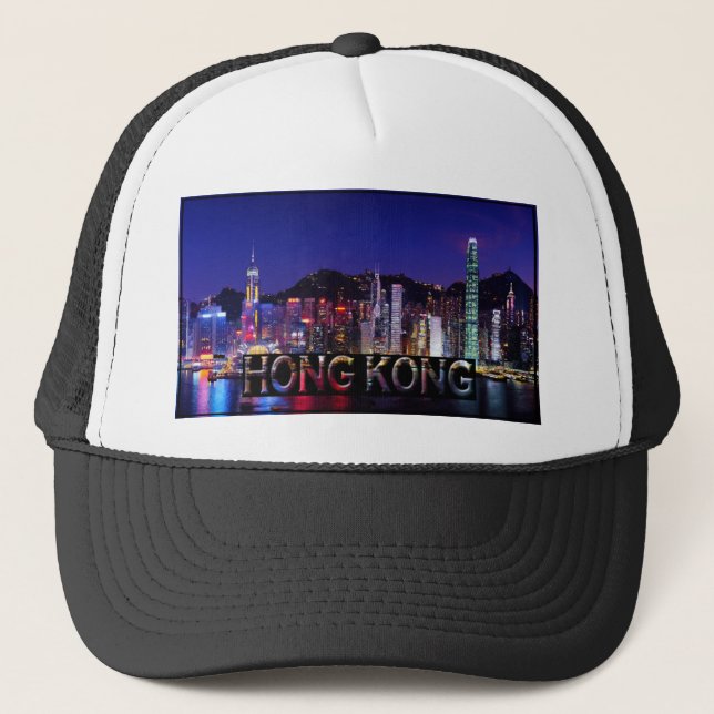 Hongkong Truckerkappe (Vorderseite)
