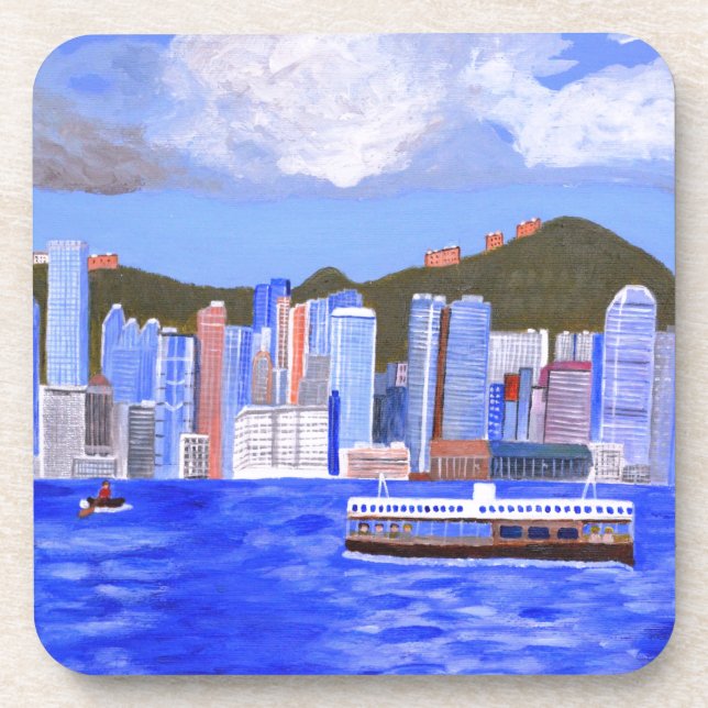 Hongkong Untersetzer (Vorderseite)