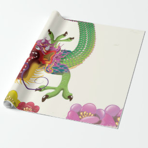 Hongkong Vintages Reiseplakat Geschenkpapier