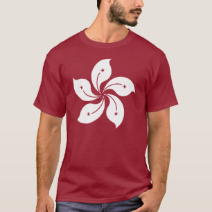 Hongkonger Flaggenmarke T-Shirt