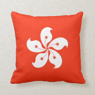 Hongkonger Flaggenpolster Kissen
