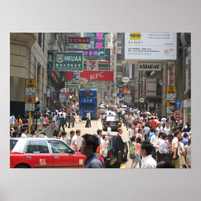 Hongkonger Stadtverkehr Poster (Vorne)