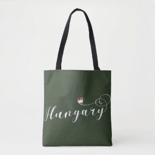 Hongrie Sacs personnalisables Coeur, Hongrois