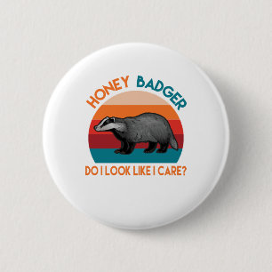 Honig Ausweis sehe ich aus wie meine Sorge? Button