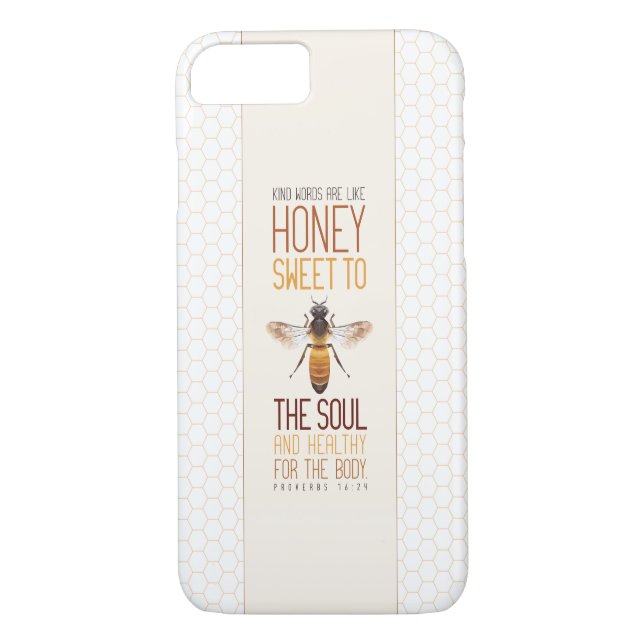 Honig-Biene Case-Mate iPhone Hülle (Rückseite)