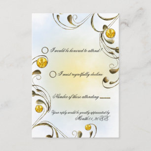 Honig-Biene RSVP Karte