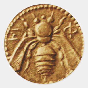 HONIG-BIENEN-/IMKER-IMKEREI-VERSORGUNGEN RUNDER AUFKLEBER
