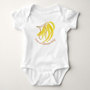 Honig-Büste auf einem Baby-Bodysuit Baby Strampler
