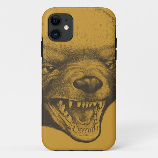 Honig-Dachs Case-Mate iPhone Hülle (Rückseite)