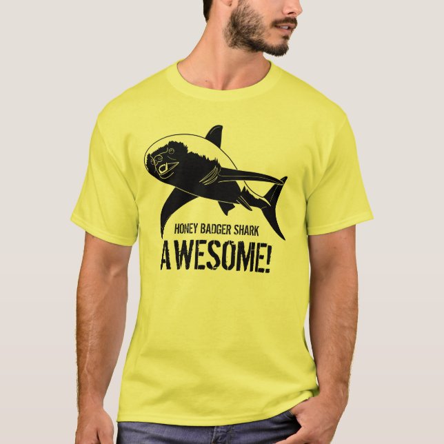 Honig-Dachs-Haifisch fantastisch! T-Shirt (Vorderseite)