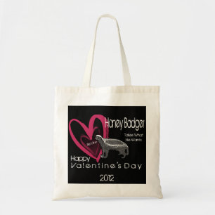 Honig-Dachs ist Taschen-Tasche Bergwerkvalentines Tragetasche