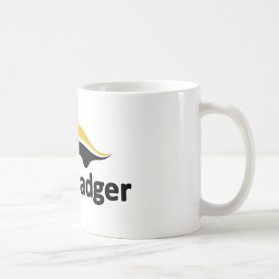 Honig-Dachs-Logo Kaffeetasse