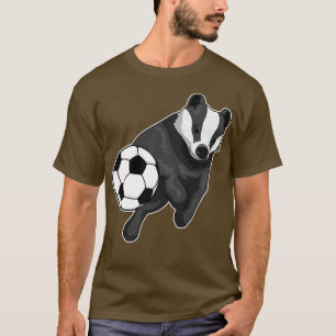 Honig-Dachs-Spieler Fußball T-Shirt