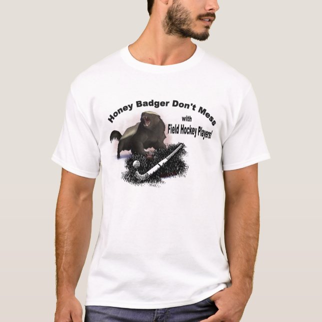 Honig-Dachs verwirren nicht mit T-Shirt (Vorderseite)