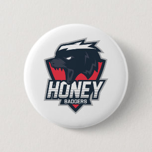 Honig-Dachse Button