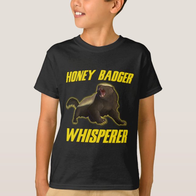 Honig-DachsWhisperer T-Shirt (Vorderseite)
