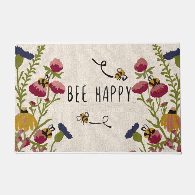 Honig Doormat, Bienenhormat, Bienenmatte im Freien Fußmatte (Vorderseite)