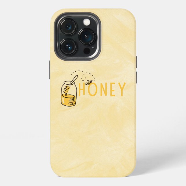 Honig iPhone 13 Pro Hülle (Hinten)