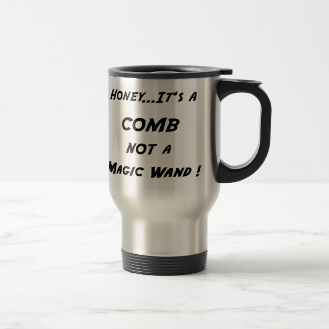 Honig… ist es ein Kamm Reisebecher (Rechts)