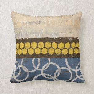 Honig-Kamm abstraktes I Kissen