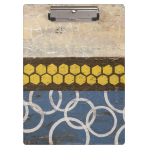 Honig-Kamm abstraktes I Klemmbrett