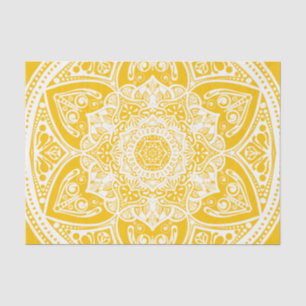 Honig-Mandala Seidenpapier