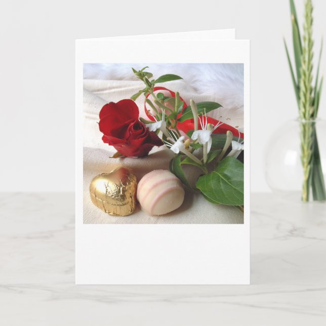 Honig säugt Süßigkeit Feiertagskarte (Vorderseite)