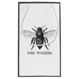Honig Schwarze Hummel Arbeiterbiene Kleine Geschenktüte