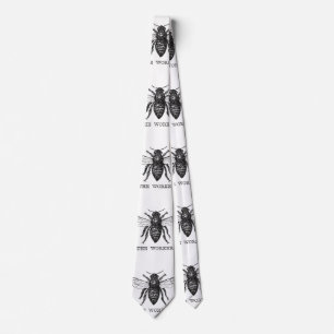 Honig Schwarze Hummel Arbeiterbiene Krawatte