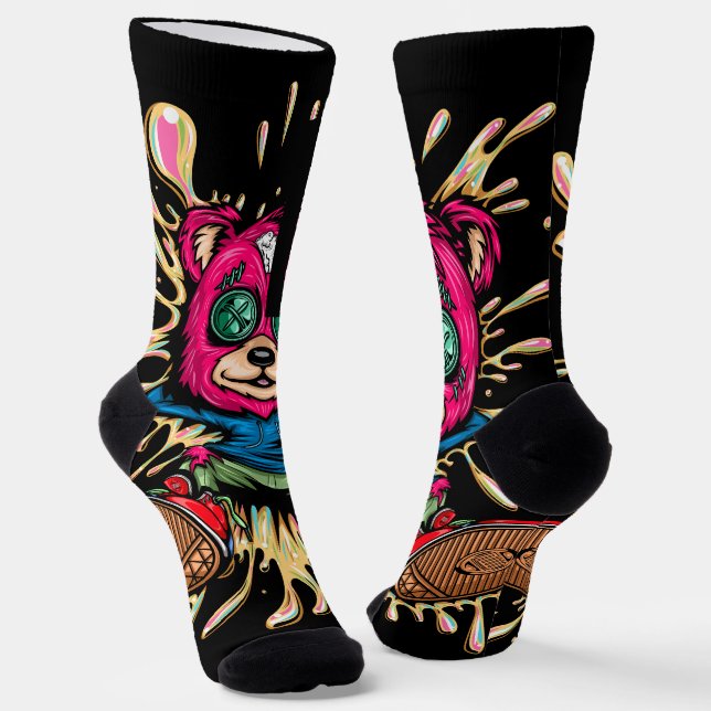 Honig Socken (Gewinkelt)