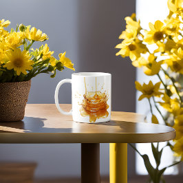 Honig Tasse: Honig Drop Splash Tasse