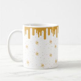 Honig tropfen kaffeetasse