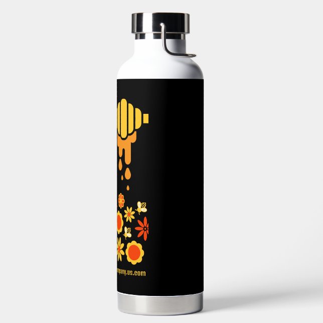 Honig zum Verkauf Trinkflasche (links)