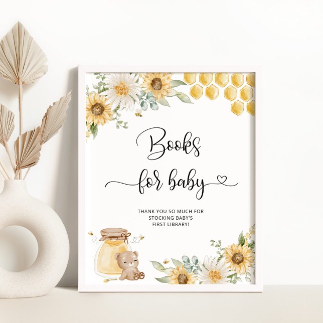 Honigbärenbücher für Babyposter Poster (Von Creator hochgeladen)