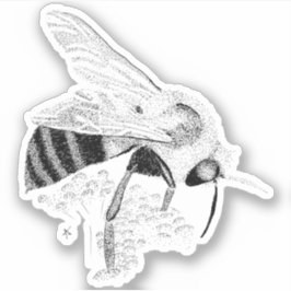 Honigbiene Aufkleber