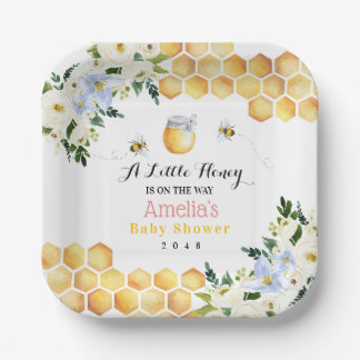 Honigbiene Baby Shower Papierplatte für jedes Erei Pappteller
