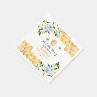 Honigbiene Baby Shower Serviette für jedes Ereigni