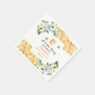 Honigbiene Baby Shower Serviette für jedes Ereigni