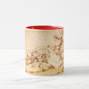 HONIGBIENE BRAUNES WACHS-SIEGEL / Amor der Honigdi Tasse