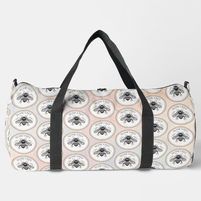 Honigbiene Duffle Bag (Vorderseite)