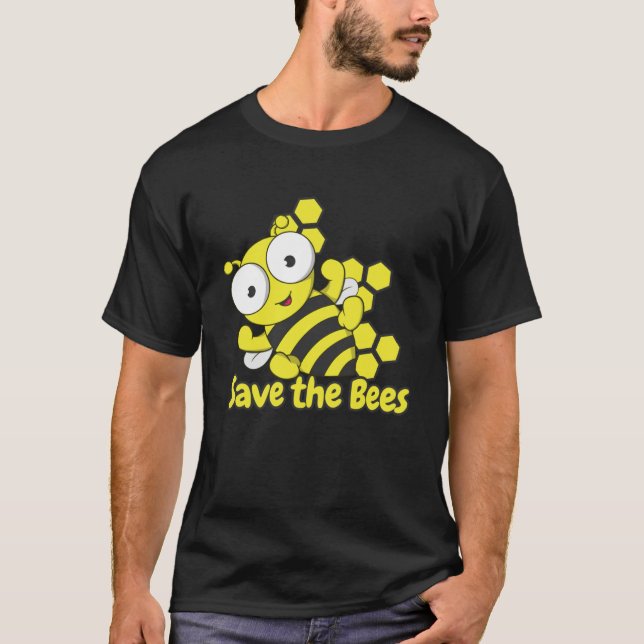 Honigbiene für Imker auf dem Honig der Welt durch T-Shirt (Vorderseite)