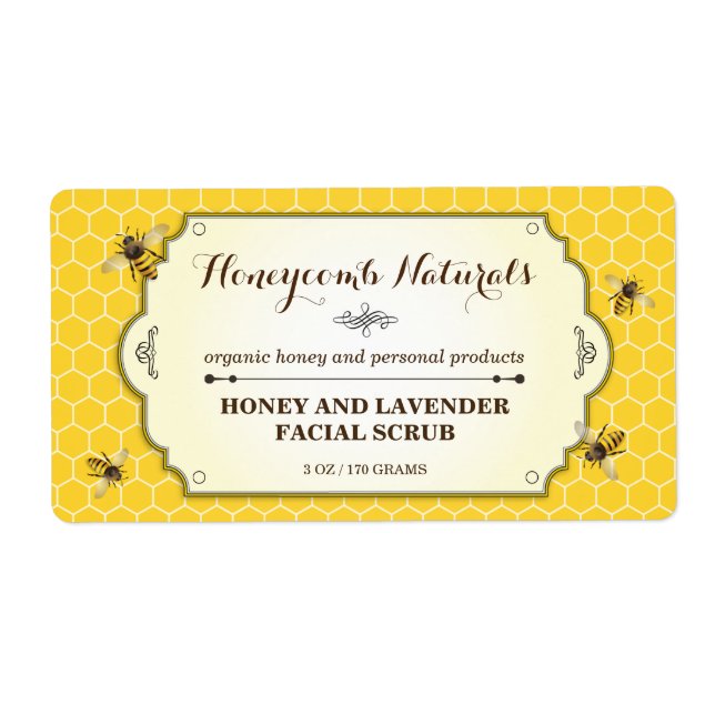 Honigbiene handgemacht (Vorne)